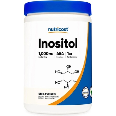 Nutricost Инозитол 1000 mg 454 g прах | Nutricost (71758 (319101) NC)