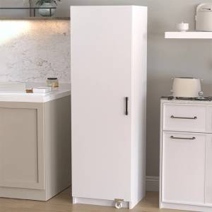 TopMebel Шкаф Altay TopMebel от меламин за кухня/баня в бял цвят 48, 9x44, 1x155, 5см