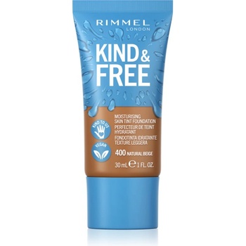 Rimmel Kind & Free лек хидратиращ фон дьо тен цвят 400 Natural Beige 30ml