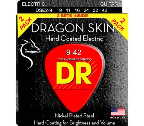 DR Strings Dragon Skin DSE-2/9
