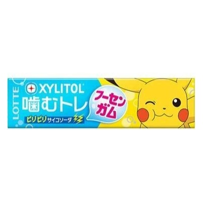 Lotte Pokémon žvýkačky s příchutí nápoje ramune s xylitolem 26 g
