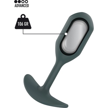 ToyJoy Buttocks The Player Weighted Plug Grey