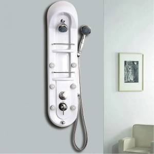 Inter Ceramic Хидромасажен душ панел ICSH 3098, бял, 119x29см (3098)