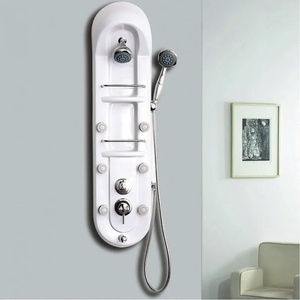 Inter Ceramic Хидромасажен душ панел ICSH 3098, бял, 119x29см (3098)