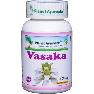 Planet Ayurveda Vasaka extrakt 5:1 500 mg 60 kapslí