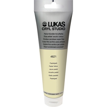 LUKAS Cryl Studio Plastic Tube АКРИЛНА боя Pastel Yellow 125 ml 1 бр (746210012)