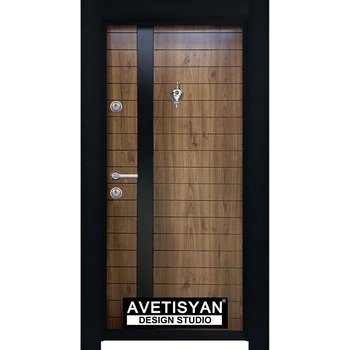 Image 1 of Haska Входна врата art 04 - Сарухан Черна (цена без монтаж)