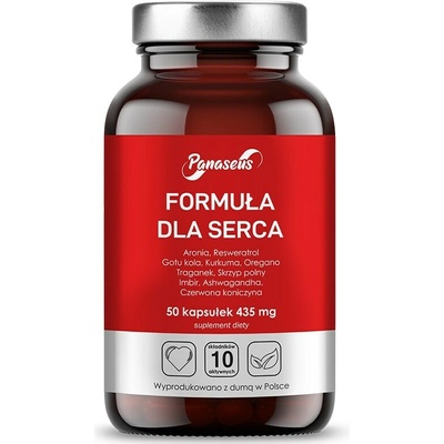 Panaseus Heart Formula 435 mg 50 kapsúl