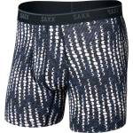 Saxx Мъжко синтетично термобельо Saxx Quest Quick-Dry Mesh Boxer Brief Fly 6'' Synthetic base layer - Summits / Cinder (014-2478-1012)
