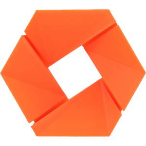 3DJAKE ABS Neon Orange - 1, 75 mm / 2300 g (9010707007036)