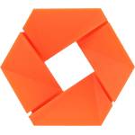 3DJAKE ABS Neon Orange - 1, 75 mm / 2300 g (9010707007036)
