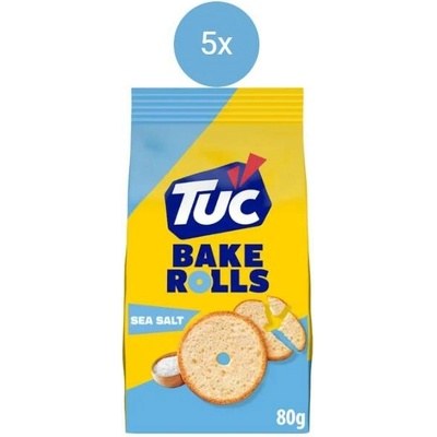 TUC bake rolls salt 5x 80 g