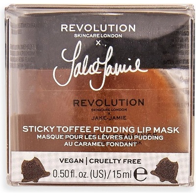 Revolution Skin X Jake Jamie Sticky Toffee Pudding Lip Mask Маска за устни дамски 15ml