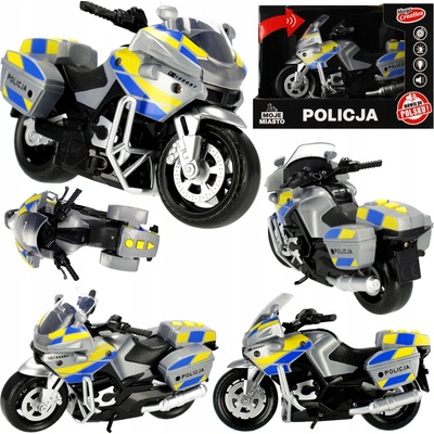 CreativeToys Policajná motorka so svetlom a zvukom