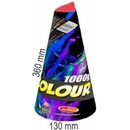 Ohňostrojová fontána Vulkán 1000 g color 1 ks