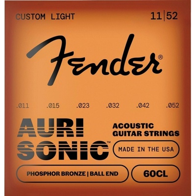 Fender Phosphor Bronze Acoustic Guitar Strings 11-50