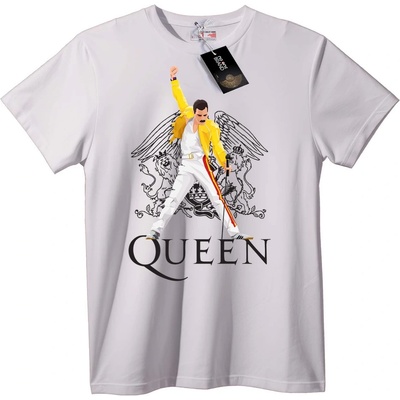 NOONEBRAND Тениска Queen Фреди Меркюри - XXS, White