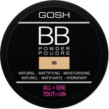 Gosh BB Powder All in One 06 Warm Beige 6.5g BB пудра за лице