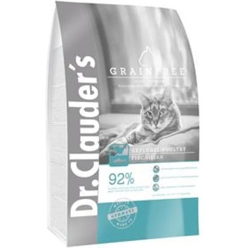 Dr.Clauder's Cat Adult Grainfree - Беззърнена храна за чувствителни котки над 1г с вкус на пилешко, 1.5 кг