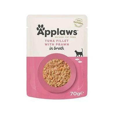 Applaws Cat kapsa Adult Broth tuňák s krevetami 70 g