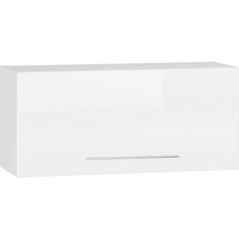 Image 1 of Bogdan Furniture Europe Горен шкаф - bm 80/36-e20/с клапваща врата, бял гланц