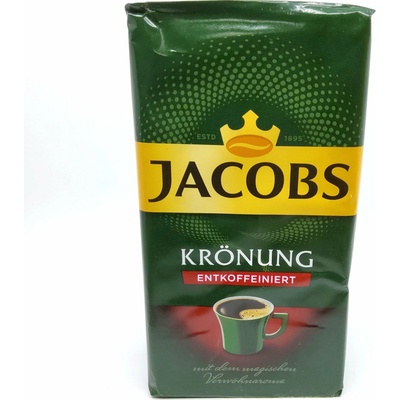 Jacobs Kronung Entkoffeiniert mletá 0,5 kg