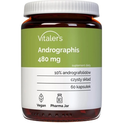 Vitaler's Andrographis 480 mg 60 kapsúl