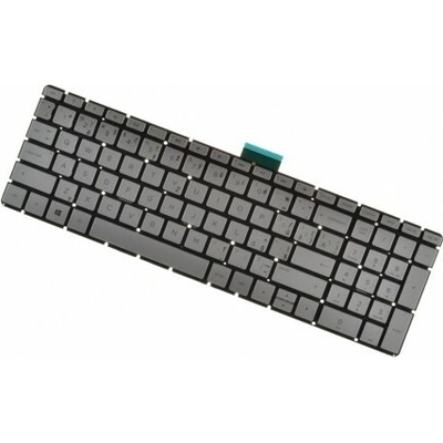 HP Pavilion 15-cc003nc Klávesnica CZ / SK Strieborná, Bez rámčeka