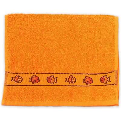 Dadka Dětský froté ručník KIDS oranžový 30 x 50 cm