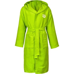 Arena Детски халат Arena Kid's Zeal Robe Bathrobe - Artic Lime / White - размер 128 (EU) (750-1939-0413)