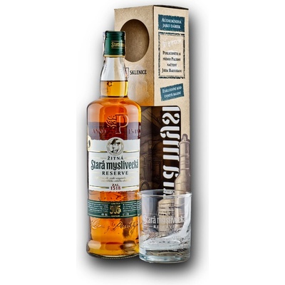 Stará Myslivecká Žitná Reserve 40% 0,7 l (darčekové balenie 1 pohár)