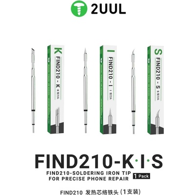 2UUL FD12 C210 – zkosený pájecí hrot pro pájecí stanice