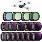 NEEWER filter set compatible with DJI Mini 4 Pro, ND16/32/64/128/256/512/1000 ND16/PL, ND32/PL, ND64/PL, ND128/PL, ND256/PL, UV, CPL, LPR, Black Diffusion 1/4 filter for a cinematic fog effect - 10103579