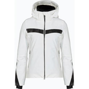 Descente Дамско скиорско яке Descente Glitter Line super white