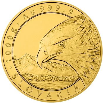 Česká mincovna zlatá minca Orol 2022 stand 1000 g