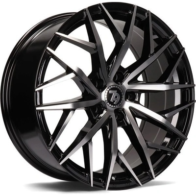 79WHEELS SV-C 8x18 5x108 ET42 black front polished