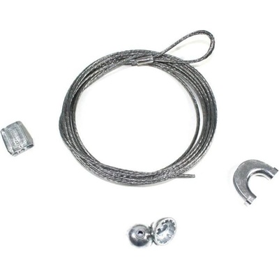 Gripple GPAK Plus M, veľ. 3 - kotevné lano 3 mm s GP1 pre oceľové stĺpiky 3,5m