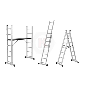 ТУНДЖА Скеле алуминиево 2x6 стъпала 1.68м ТУНДЖА (9700548)
