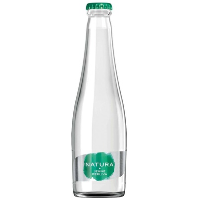 Natura Voda jemně perlivá 24 x 300 ml