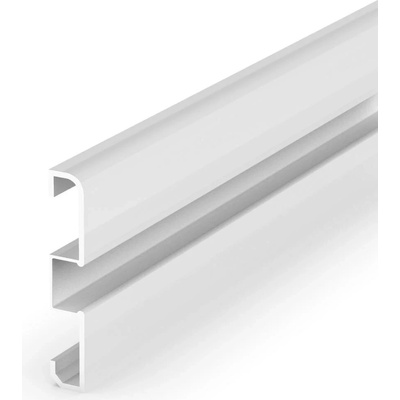 LED profil soklový P15-1 bílý - Profil bez krytu 2m TL-095151 095151