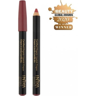 Inika Organic Crayon tužka na rty Rose Petal 3 g – Zboží Dáma