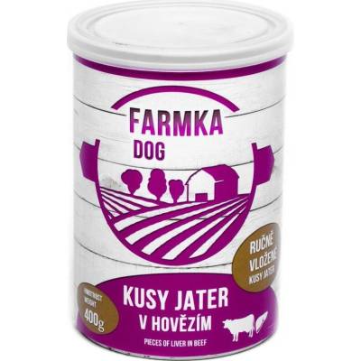 Sokol Falco Farmka Dog kusy pečene v hovädzom 400 g