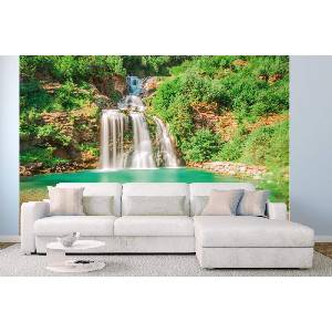 DIMEX ART Самозалепваща се флизелинова фототапета пиумоня, швейцария 375 x 250 см