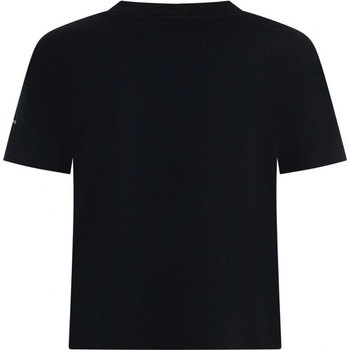 Icebreaker Women Merino 150 Tech Lite SS Crop Tee Размер: L / Цвят: черен