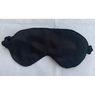 Nopala maska na spaní hedvábná barva černá