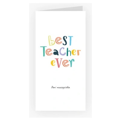 Fotopřání Best Teacher Ever, 10x20 cm - 114255