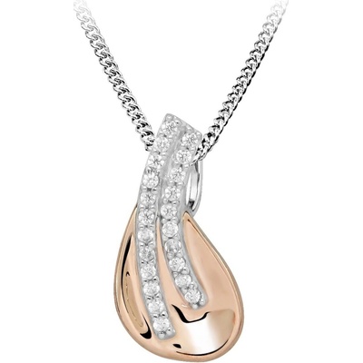 Silver Cat Elegantní náhrdelník se zirkony SC606