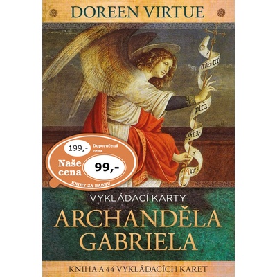 Vykládací karty archanděla Gabriela -ha 44 karet - Dooren Virtue