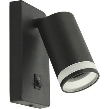 VITO Спот за стена, lumo-w, gu10, с ключе, черен с прозрачна част - vito (2102250)