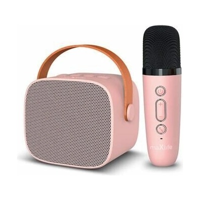Maxlife Bluetooth karaoke set MXKS 100 ružový